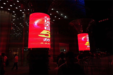 圓形LED廣告屏的五大特點！